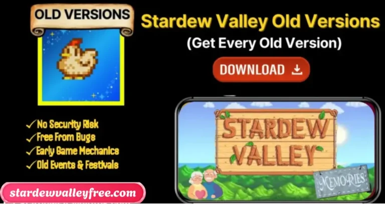 Stardew Valley Old Version